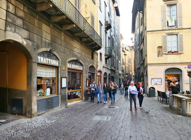 fly twice weekly to Bergamo from Ireland West Airport with Ryanair